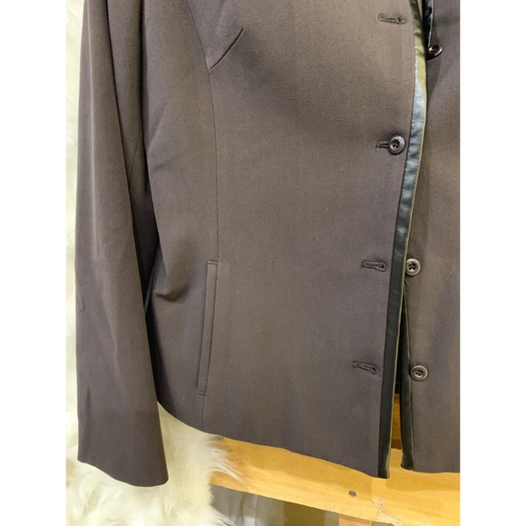 Brown Womens Dress Jacket - Picture 2 of 2